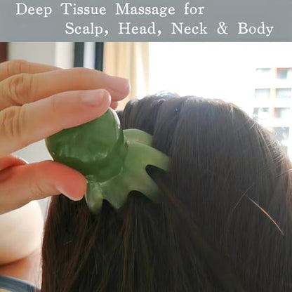 Large Octopus Scalp Scratcher, Manual Acupressure Head Massager