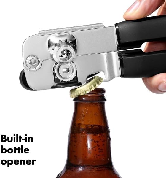 OXO Good Grips Manual Can Opener & Bottle Opener with Soft Easy-Grip Handle