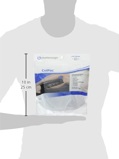 Chattanooga ColPac Reusable Gel Ice Pack Cold Therapy for Knee, Arm, Elbow, Shoulder, Back for Aches, Swelling, Bruises, Sprains, Inflammation (11"x14") - Blue