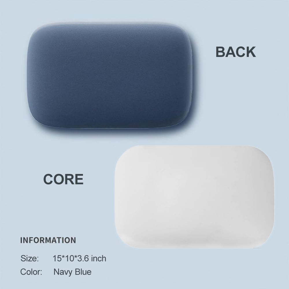Lower Back Automotive Lumbar Support Pillow for Car Recliner Cushion Black