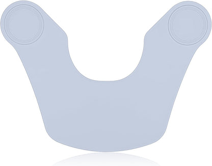 Wokyo Silicone Hair Cutting Collar, Non-slip Hair Cutting Mat Haircut Cape Catcher Neck Wrap Guard Neck Fitting Accessories