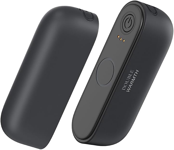 AI Magnetic Split Hand Warmers 2 Pack, 10000mAh Rechargeable Electric Hand Warmer,AI Intelligent Chip Temperature Control,16H Long-lasting Safe Heating,Pocket Hand Warmer for Traveling,Hiking,Camping.
