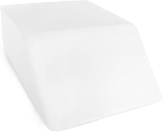 Leg Elevation Pillows for Swelling - Supportive Bed Memory Foam Wedge Pillow for After Surgery, Circulation, Swelling, Foot & Knee Discomfort
