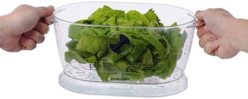 Prep Solutions by Progressive Lettuce Keeper Produce Storage Container, 4.7 Quarts, Green (LKS-06)