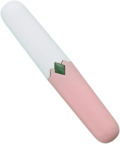 2-in-1 Stainless Steel Fruit and Vegetable Peeler for Kitchen, Dual Blade Swivel Peeler with Protective Cover, Peeler for Outdoor Camping and Home Cooking, 6.89"x1.18"x0.79" (Pinkish white)