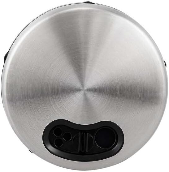 Cole & Mason Saunderton Spice Storage & Shaker - Herb Keeper for Refrigerator, Countertop or Cabinet - Divided Food Storage Container - Spice Shaker with Lid - Clear/Silver