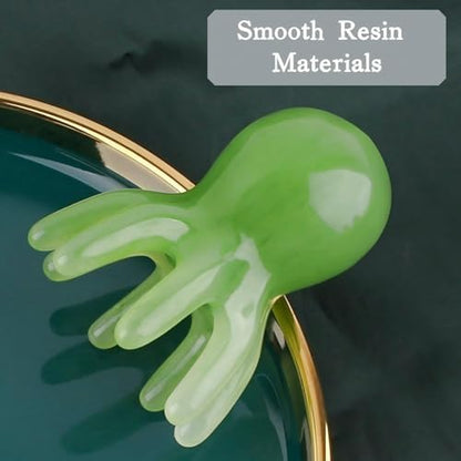 Large Octopus Scalp Scratcher, Manual Acupressure Head Massager
