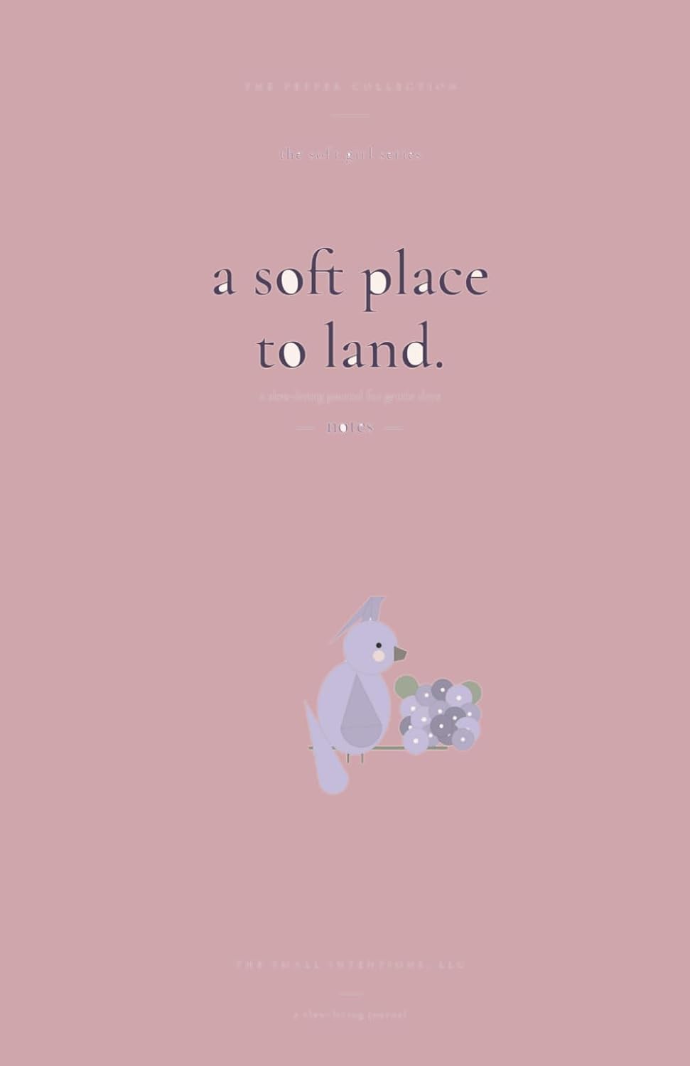 A SOFT PLACE TO LAND — 13-WEEK HABIT/MOOD TRACKER