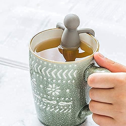 Leden Tea Infuser for Loose Leaf Tea Extra Fine Mesh Tea Steeper Gray