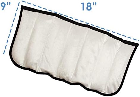Polar Products Microwavable Universal Wrap for Chronic Pain, Cramps, Arthritis, Joint Pain | Moist Heat for Universal XL 14" H x 18" W | Stress & Tension Relief | Reusable Hot Pack for Sore Muscles