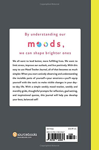 Mood Tracker Journal: Daily Prompts & Charts - A Mental Health and Wellness Journal for Understanding Your Emotional Patterns and Relieving Anxiety (Self Care Journal for Women)