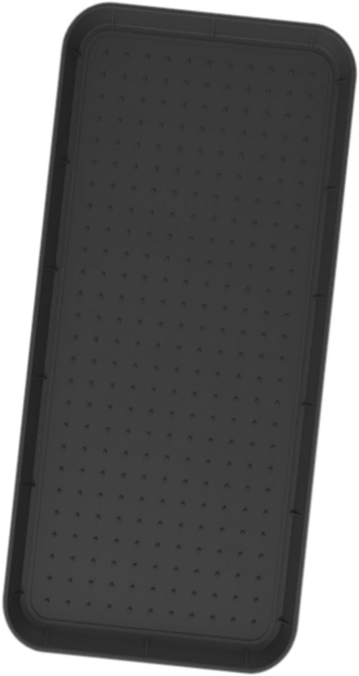 predolo Boot Tray Heavy Duty Silicone Multi Purpose Tray Raised Edge Suitable for Entryway Garden Patio Home Organization, Gray