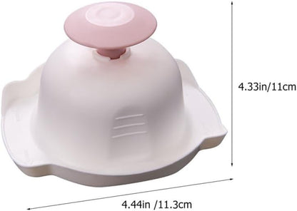 Unomor 2pcs Anti-cut Plastic Hand Guards for Kitchen Use Finger Protectors for Chopping Slicing and Grating Cooking Tool for Vegetables Fruits and Cheese