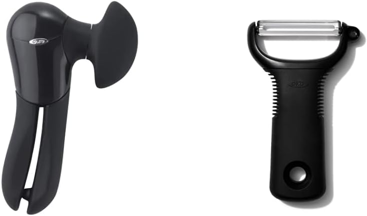OXO Good Grips Smooth Edge Can Opener + Y-Peeler Bundle