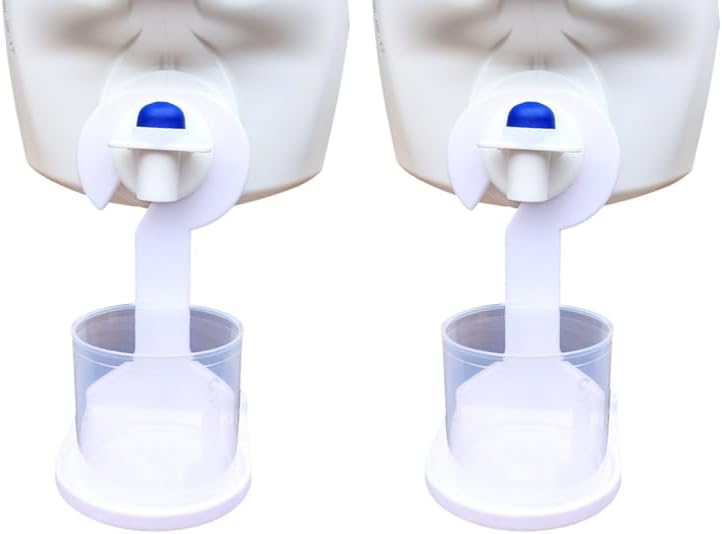 (2 Pack) Laundry Detergent Cup Holder Drip Catcher – Universal Fit, No Mess Organizer for Detergent Bottles