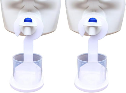 (2 Pack) Laundry Detergent Cup Holder Drip Catcher – Universal Fit, No Mess Organizer for Detergent Bottles