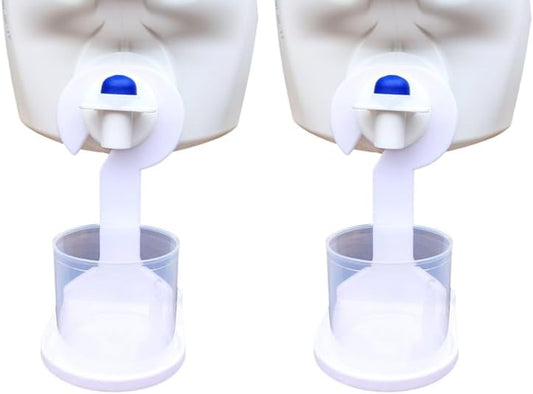 (2 Pack) Laundry Detergent Cup Holder Drip Catcher – Universal Fit, No Mess Organizer for Detergent Bottles