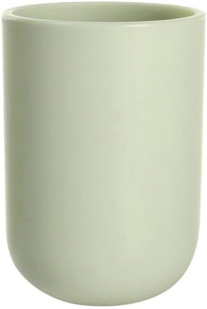 Toothbrush Cup, Bathroom Cup, Toothbrush Holder, Bathroom Tumbler, Plastic, 350ml (White)