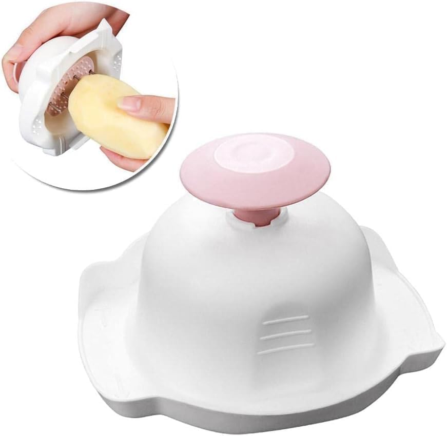 Mandoline Slicer Guard with Non-Slip Grip and Cut-Resistant Protection, Universal Safety Holder for Kitchen Slicers Graters, Dishwasher, Safe Food Prep Tool (Sapphire Blue)
