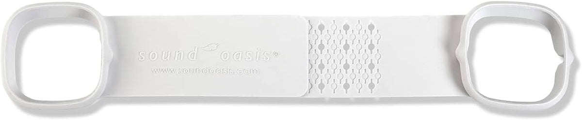 Sound Oasis Sleep Therapy Pillow Speakers with Holder – Ultra-Thin Under Pillow Stereo Speakers with Volume Control, 3.5mm Audio Jack for Sleep Sounds, Tinnitus Relief, Music & Relaxation