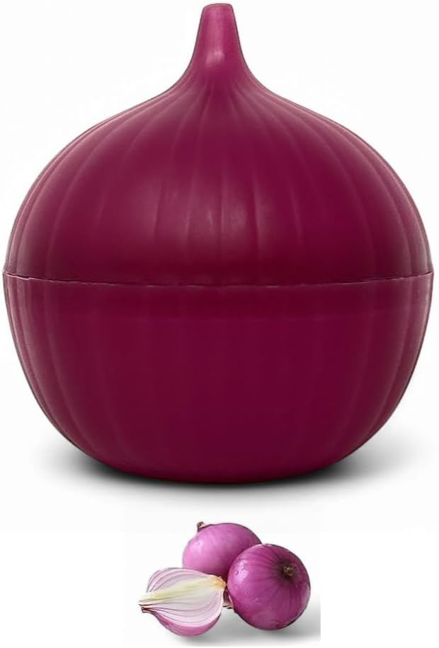 Vegetable and Fruit Saver, Keep Fresh Longer, Reusable Storage Keeper, Vegetable and Fruit Storage Containers in Fridge, BPA Free (Avocado)