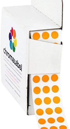 Dark Blue, Red & Yellow Dots, 1/4 Inch, 1000/Box Each Color | Writable Semi-Gloss Circle Labels in Dark Blue, Red and Yellow for Offices, Retail and Classrooms. Made in USA - Colors A