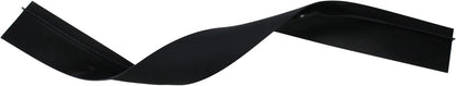 2-Pack Stove Gap Covers for Kitchen Counters 22" Silicone Gap Filler Heat Resistant Food Grade Easy Clean (Black)