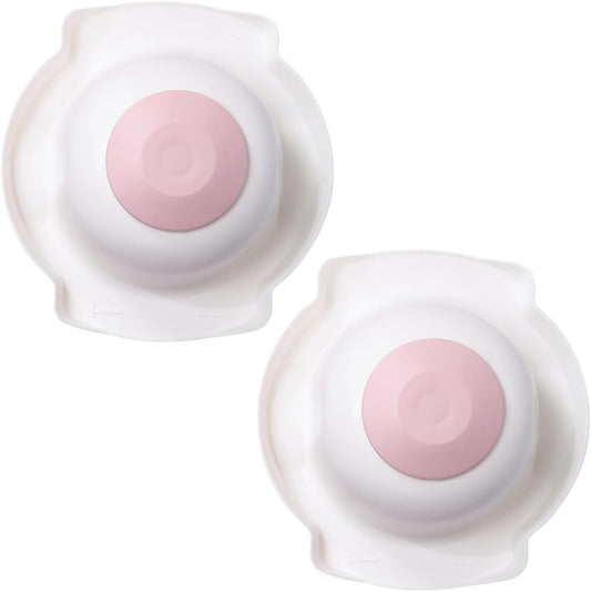 Homoyoyo 2pcs Pink Plastic Finger Guards for Vegetable Grater Hand Protection, Anti-Cut Kitchen Hand Guards for Shredding and Slicing Vegetables Safety