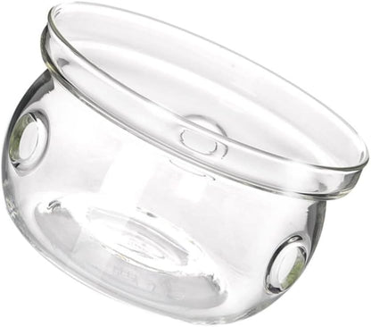 1pc Insulated Glass Base Heating Stand for Teapot Practical and Stylish Design for Home Tea Parties Keeps Tea Warm Without Candle