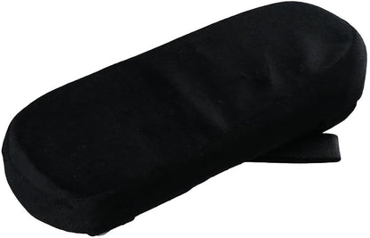 Black Single Office Chair Parts Arm Pad Memory Foam Armrest Cover Cushion Pad for Home Office Chair Comfortable Elbow Pillow