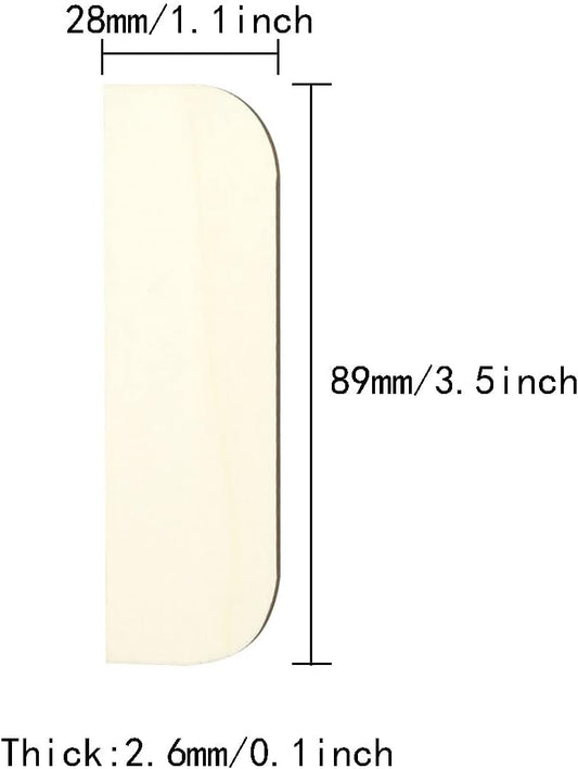 12PCS 3.5 Inch Hinge Repair Kit - Wooden Door Hole Cover & Filler Plates for Kitchen Cabinet Hinges