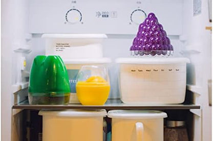 Avocado Storage Containers, Reusable Avocado Keeper for Fridge, Individual Avocado Saver Holder Organizer for Refrigerator to Keep Avocado Fresh