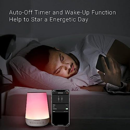Momcozy Baby Sleep Bundle: Portable Sound Machine and App Remote Control White Noise Machine for Sleeping, Baby Registry, Newborn Essentials, Baby Shower Gifts