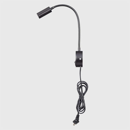 Wall Mounted Reading Lamp LED 3W Warm White 3000K Hardwired for Reading Matt Black(Black Hard-Wired)