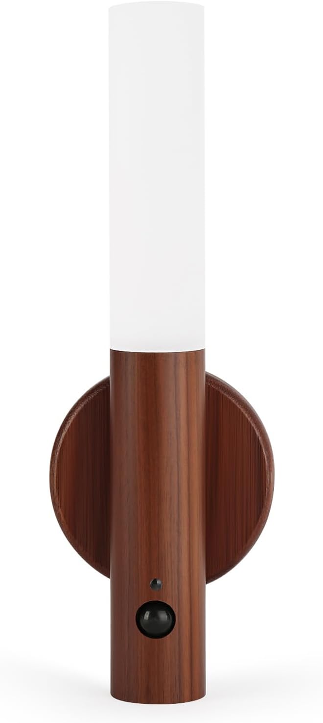 LANDGOO Motion Sensor Wall Sconce, Rechargeable, Night Lights, Warm White
