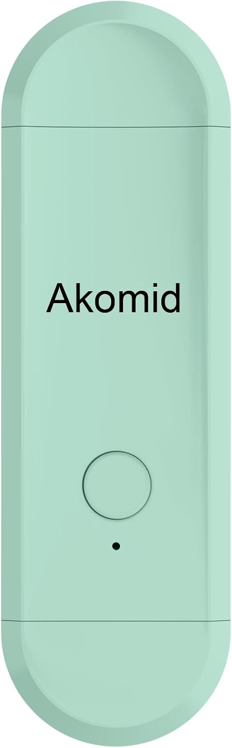 Akomid USB Rechargeable Book Light for Reading in Bed, 8 LEDs Bookmark Style Clip on, Eye-Cared Amber Light Mode for Kids, Blue Light Blocking, Stepless Dimming,Khaki