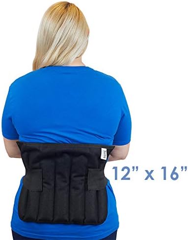 Polar Products Microwavable Universal Wrap for Chronic Pain, Cramps, Arthritis, Joint Pain | Moist Heat for Universal XL 14" H x 18" W | Stress & Tension Relief | Reusable Hot Pack for Sore Muscles