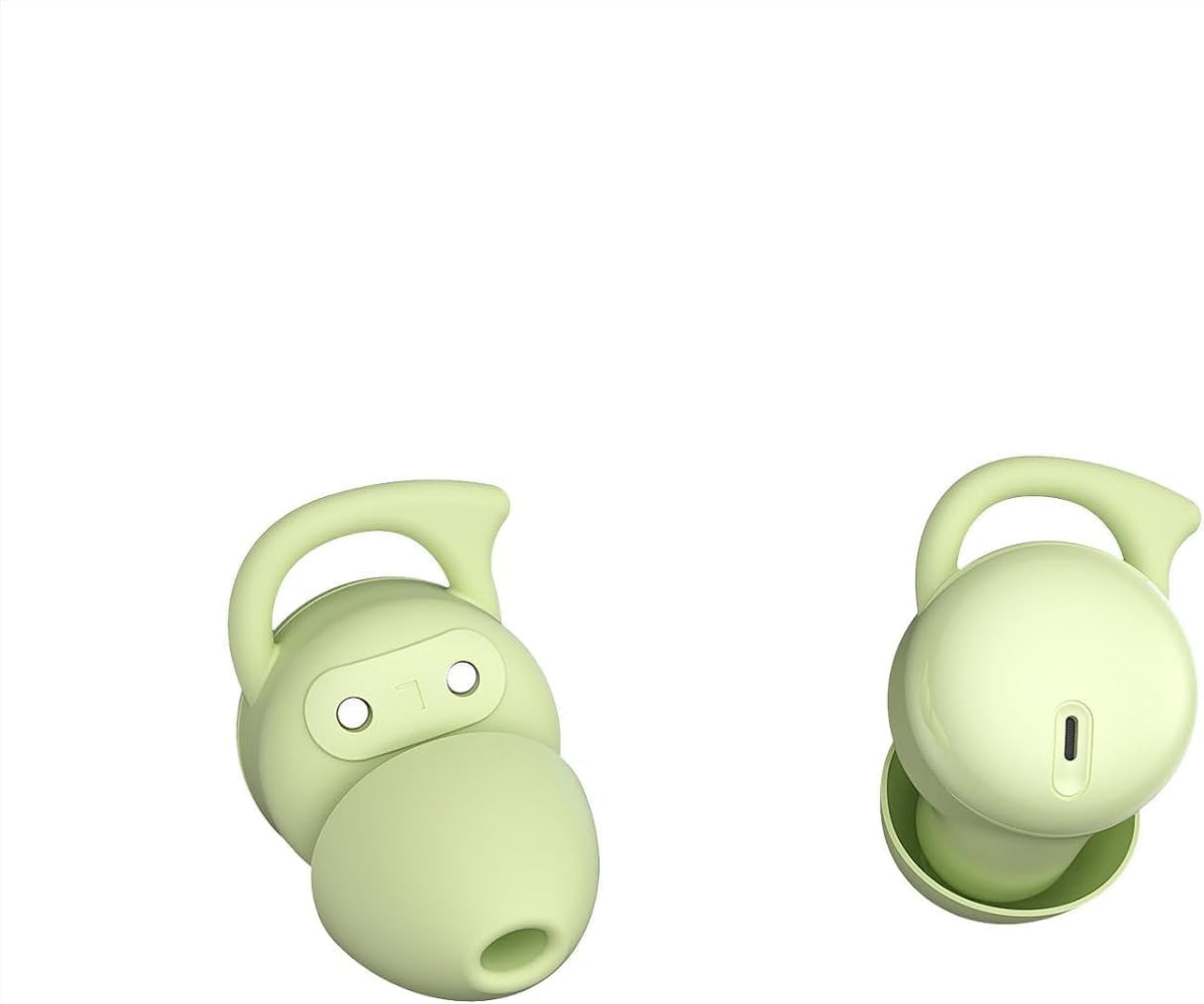 Invisible Sleep Headphones, Mini Sleep Earbuds for Side Sleepers (Beige)
