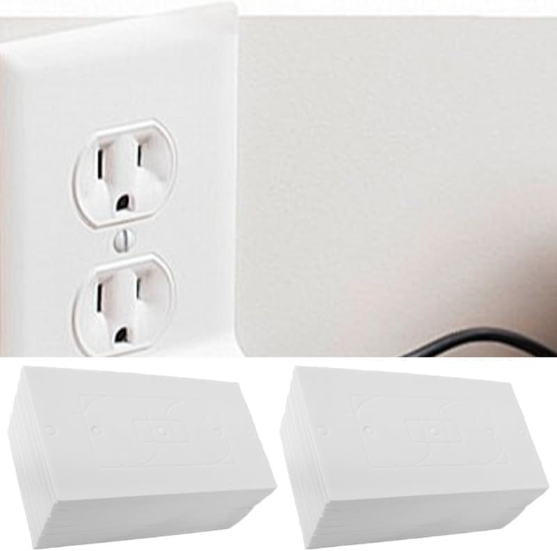 30-Pack Outlet Insulator Pads, EVA Foam Plate Gasket for Wall, Light, Switch Socket Cover Draft Sealer, Energy Saving Home Seal
