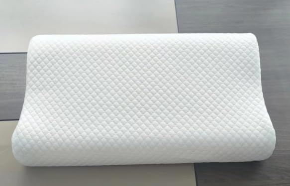 Cervical Neck Pillow for Pain Relief – Ergonomic Memory Foam Pillow for Side Sleeper Contour Orthopedic Bed Pillow for Neck Support with Cooling Cover – Ideal Christmas Birthday Gift for Women Men