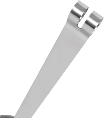 Tea Bag Squeezer, 4.7 inch Stainless Steel Tea Bag Squeezer Tongs, Tea Filter Spoon Clamp Tea Strainer Holder Clip, Suitable for Gripping Ice Cube, Sugar and Lemon