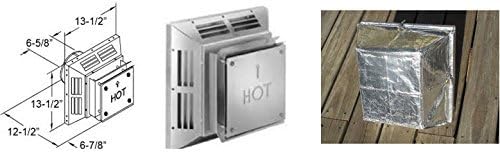 Direct Vent Fireplace Termination Cap Cover #3 - Lennox 4.5 HT-2 Horizontal Termination Cap