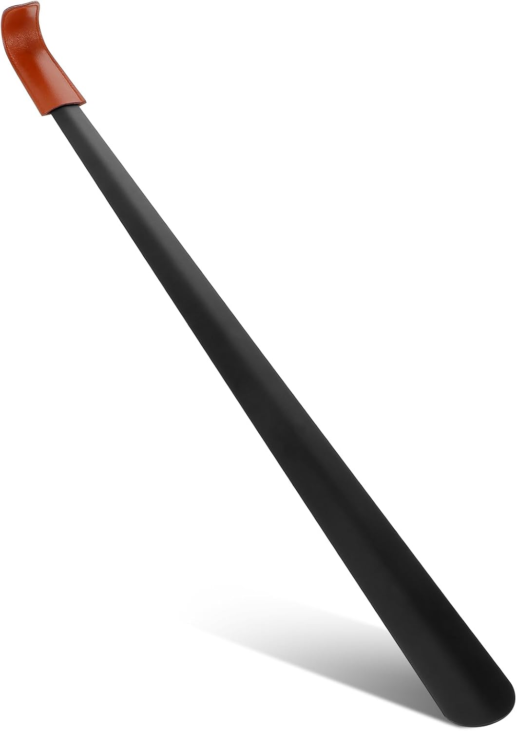 Redriver Extra Long Shoe Horn for Seniors, Metal Shoehorn Long-handle Shoe Spoon Stick Helpers Boot Horn for Men Women