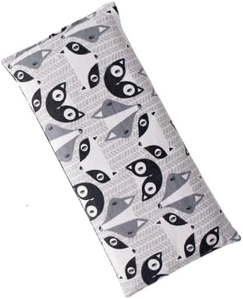Large Microwave Heating Pad with Flax Seed, Scented or Unscented, Good for Back Pain or Cramps, Moist Heat Therapy or Ice Pack, Microwavable Bean Bag, 6" x 12" (Mushroom, Lavender & Peppermint)