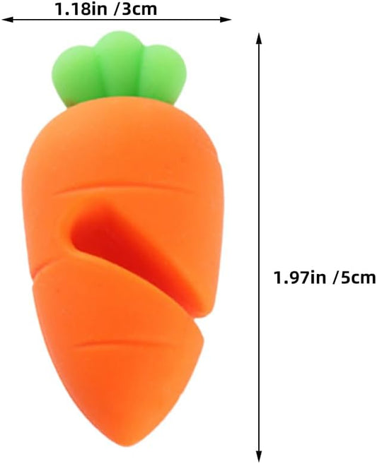 Silicone Pot Lid Lifter Clip Heat Resistant Spill Proof Pan Cover Holder for Soup Porridge Cooking Boil over Prevention Kitchen Gadget