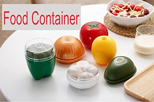 Avocado Storage Containers, Reusable Avocado Keeper for Fridge, Individual Avocado Saver Holder Organizer for Refrigerator to Keep Avocado Fresh