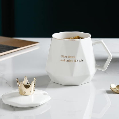 Coffee Warmer for Desk with Mug Set. Birthday Gifts Graduation Gifts for Woman. Coffee Cup Warmer with Automatic Shut Off, Heated Coffee Mug. Drink Warmer for Cocoa, Tea, Milk (Pink)