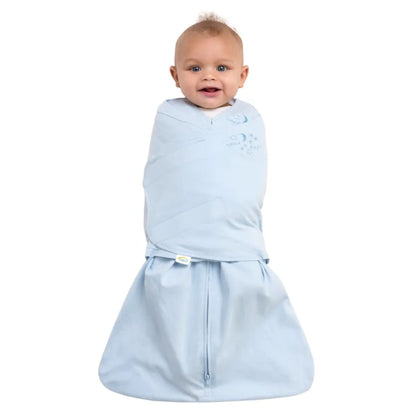 HALO 100% Cotton Sleepsack Swaddle, 3-Way Adjustable Wearable Blanket, TOG 1.5, Pink Floral, Newborn, 0-3 Months - Colors A