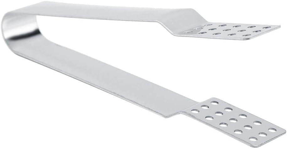Tea Bag Squeezer, Stainless Steel Tea Bag Holder,Tongs Tea Bag Spoon Tea Bag Strainer Clip for Gripping Ice Cubes Tea Bags for Loose Tea Loose Leaf Gripping Ice Cubes (13.5CM)