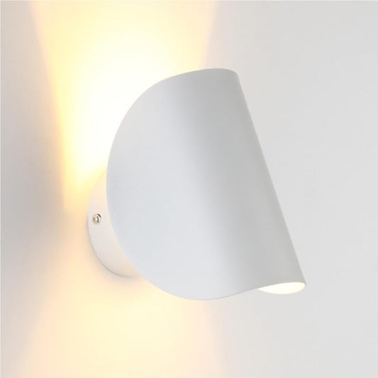Modern Metal Vanity Wall Mount Light Fixtures Creative Rotatable Hallway Wall Lamps & Sconces G4 Warm Light Mirror Bedroom Wall Sconces for Bedroom Bedside Headboard Living Room T-155(Bianco)